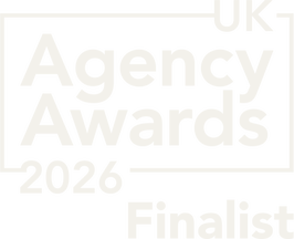 UK Agency Awards 2026 finalist, three places