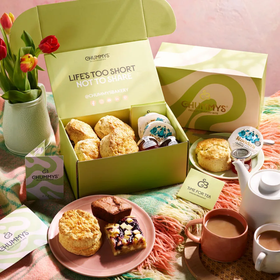 Chummy's afternoon tea spread
