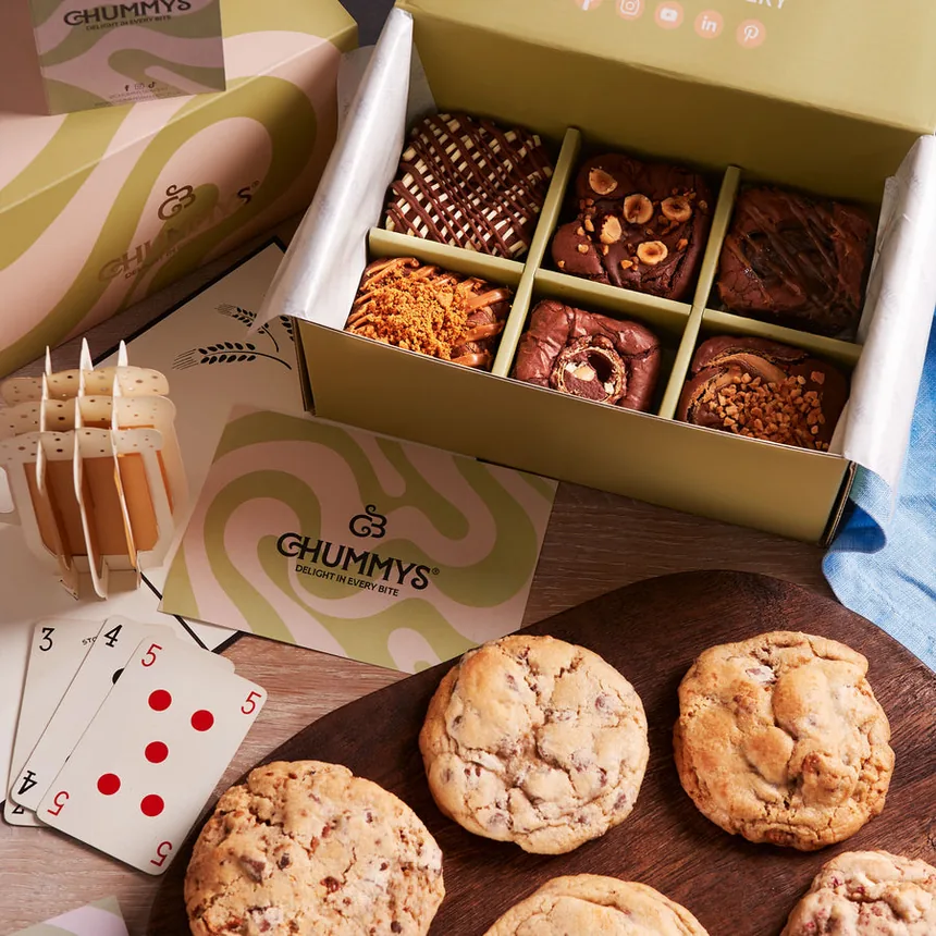 Chummy's brownie & cookie selection box