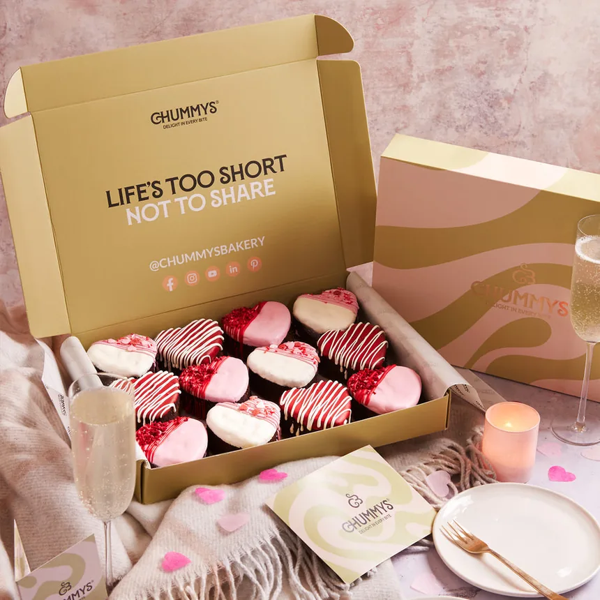 Chummy's heart-shaped Valentine's box