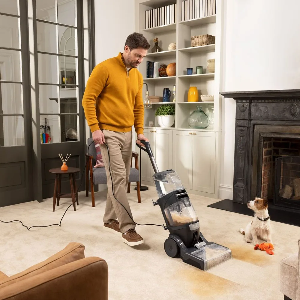 Vax cleaning product in use