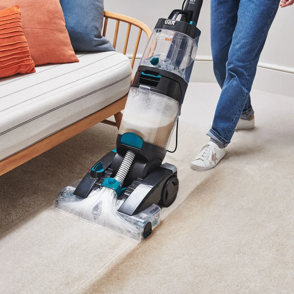 Vax cleaning product in use