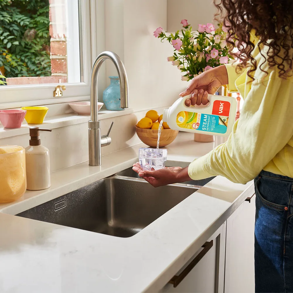 Vax cleaning product in use
