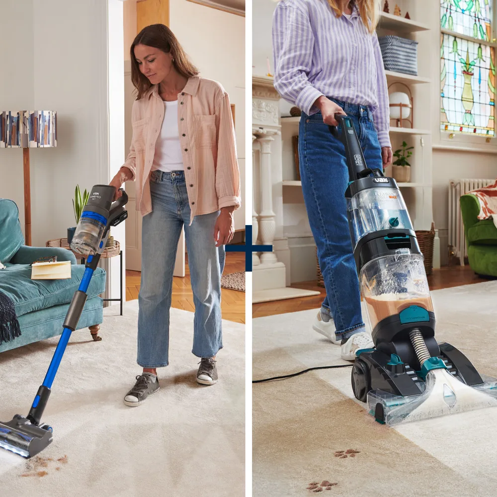 Vax cleaning product in use