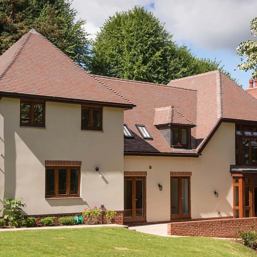 Weber render on a family home